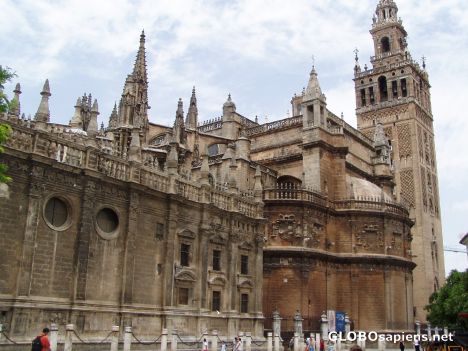 Postcard La Giralda, Sevilla, Espana