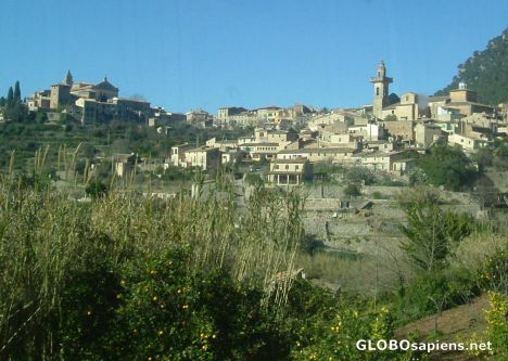 Postcard On the road to Valldemossa