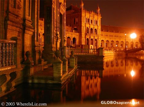 Postcard Reflections of Seville, Spain