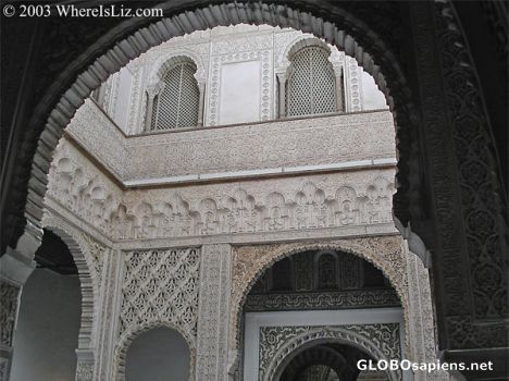 Postcard Alcazar (Royal Palace), Seville, Spain