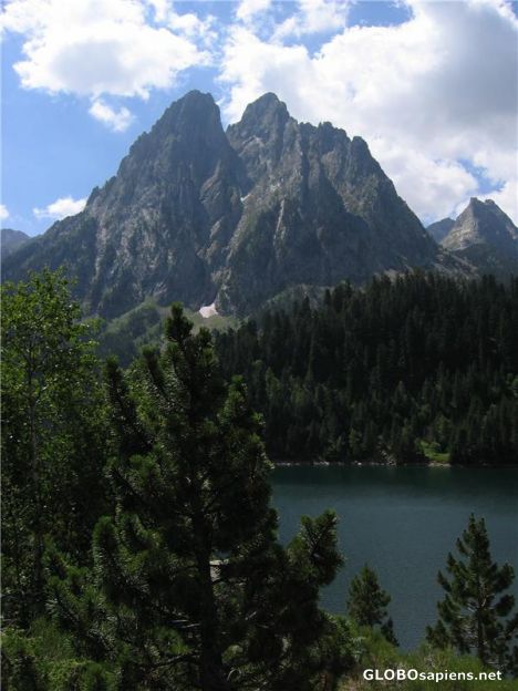 Postcard San Mauricio Lake