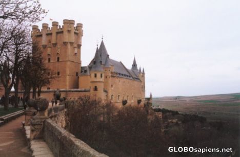 Postcard The Alcázar