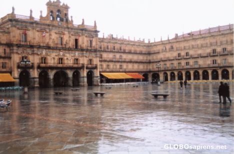 Postcard Plaza Mayor - 3 minute history