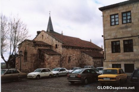 Postcard One of many Romanesque churches