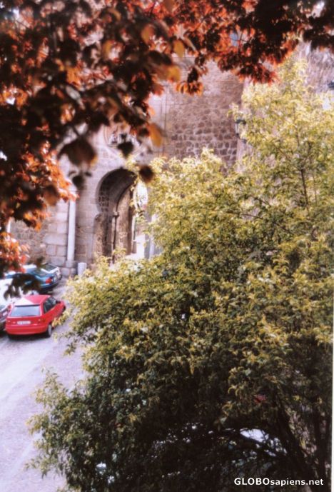 Postcard Old city gate