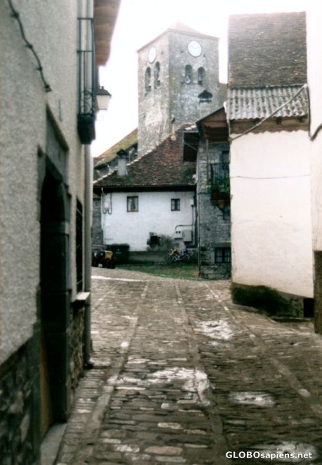 Postcard Hecho - church