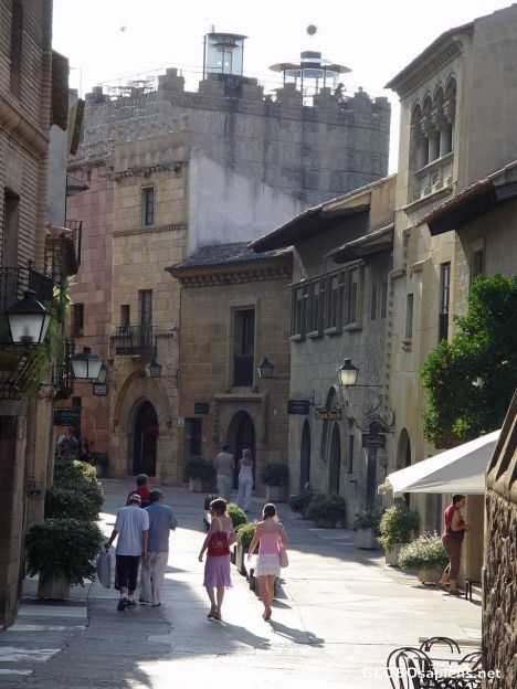 Postcard Spanish Village