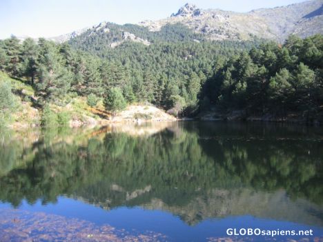 Postcard Mountain of Madrid