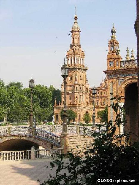 Postcard Seville, Spain