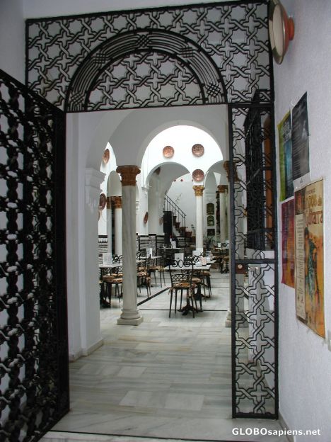 Postcard Typical andalusia patio