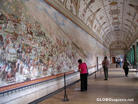 Postcard INSIDE MONASTERIO DE EL ESCORIAL