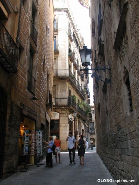 Postcard Barrio Gotico