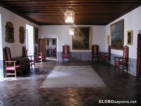 Postcard ONE OF 1000 HALLS IN MONASTERY EL ESCORIAL