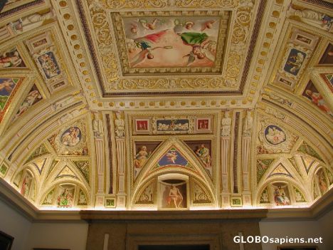 Postcard Ceiling in Monasterio ESCORIAL