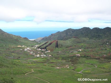 Postcard Vista desde Masca