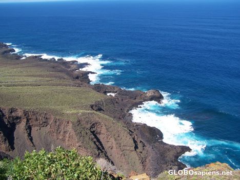 Postcard Vista acantilado teno