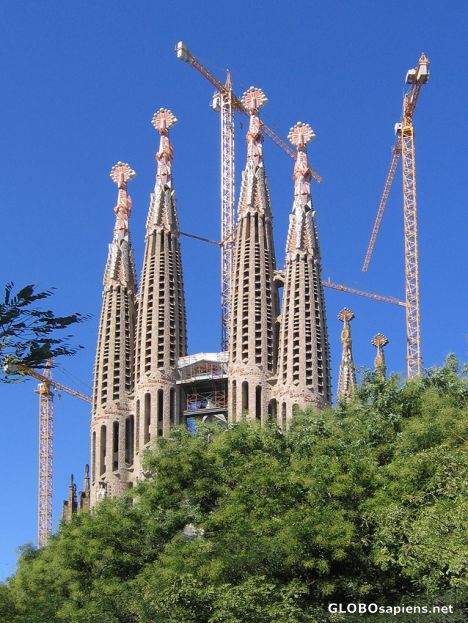 Postcard SAGRADA FAMILIA
