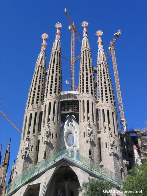 Postcard SAGRADA FAMILIA