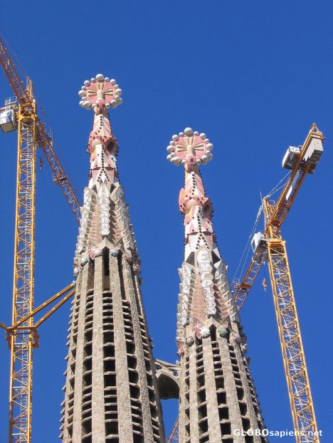 Postcard SAGRADA FAMILIA