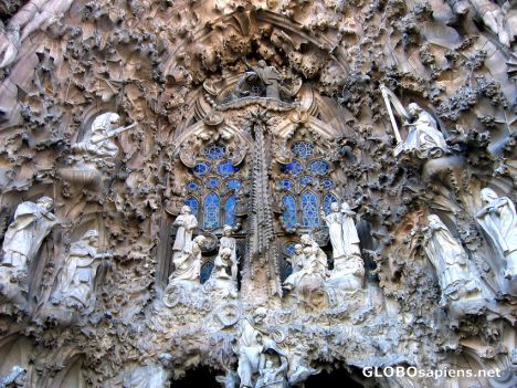 Postcard SAGRADA FAMILIA