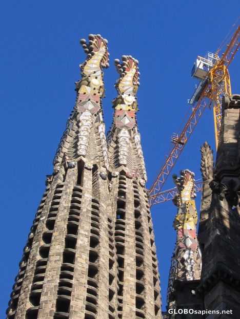 Postcard SAGRADA FAMILIA