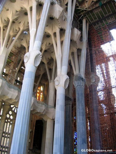 Postcard SAGRADA FAMILIA