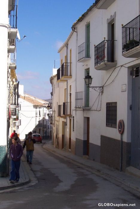 Postcard An older street