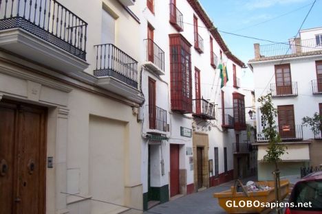 Postcard Cervantes house
