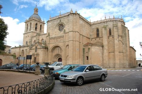 Romanic Cathedral, front view