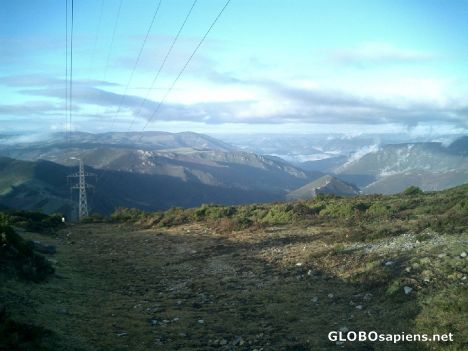 Postcard Leaving Cornellana because it was too cold