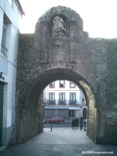 Postcard Gate of the walled city