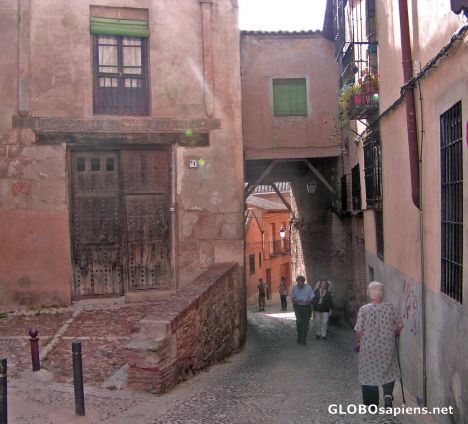 Postcard Typical Toledo Street