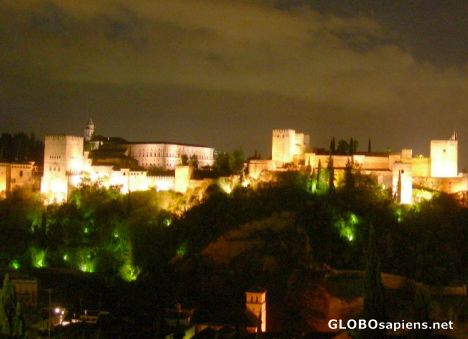 Postcard Granada's wonderful Alhambra