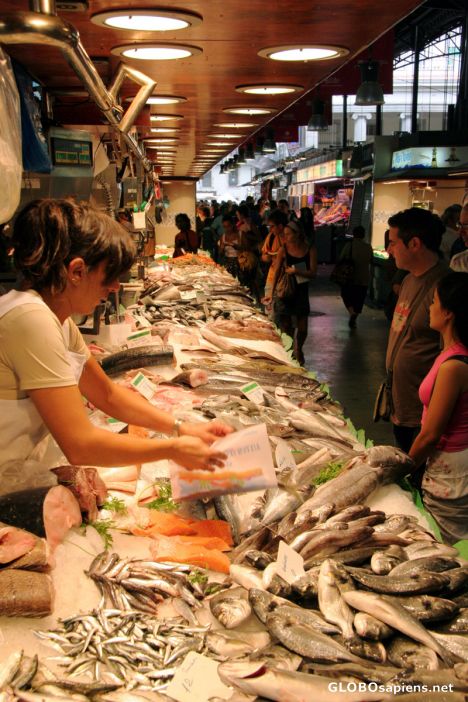 Postcard Mercat de la Boqueria