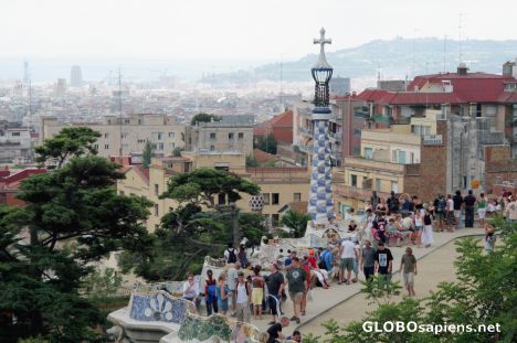 Postcard Parc Güell