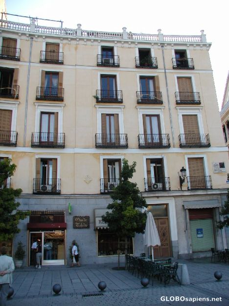 Postcard Giuseppe Verdi house