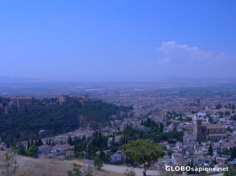 Postcard Granada city