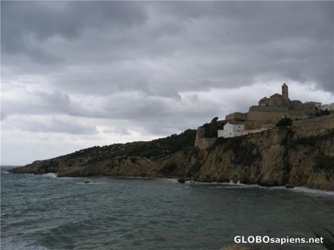 Postcard The Old Town of Ibiza