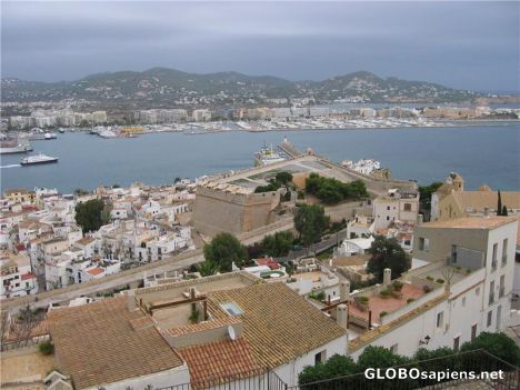 Postcard The Port of Ibiza