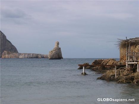 Postcard A Beach in Ibiza