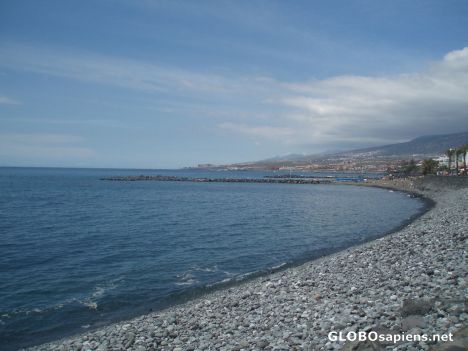 Postcard A beach in Tenerife
