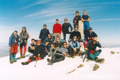 Postcard Veleta (Sierra Nevada)