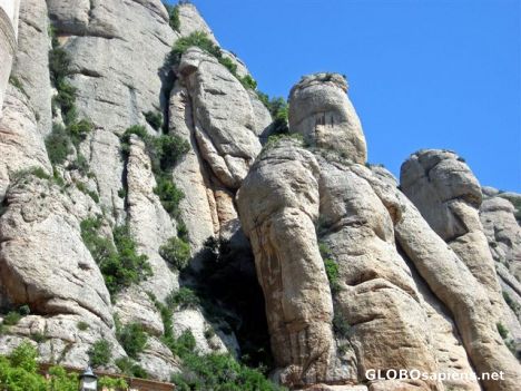 Postcard Spain - Monsterrat - Serrated Montain