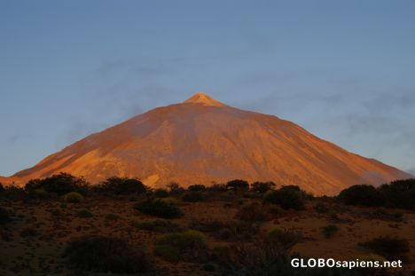 Postcard Pico del Teide 3718m