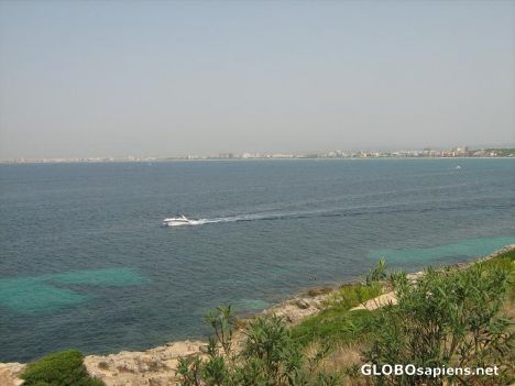 Postcard sea