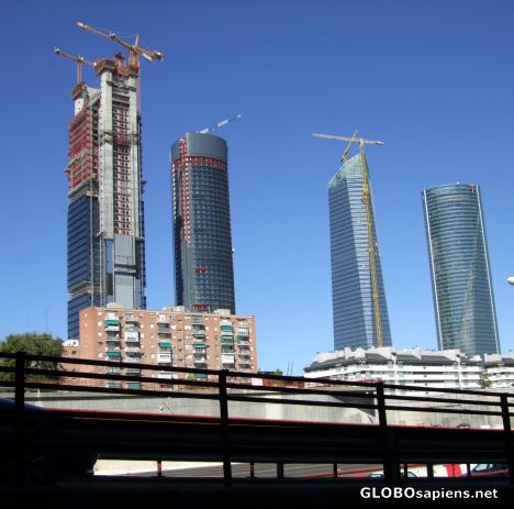 Postcard New Face of Madrid