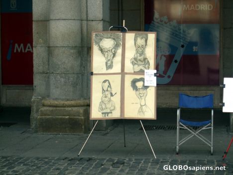 Postcard Artist at break