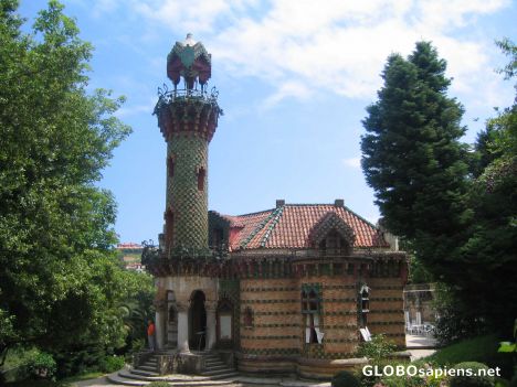 Postcard Gaudi's El Capricio