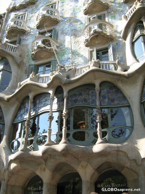 Postcard Casa Batllo