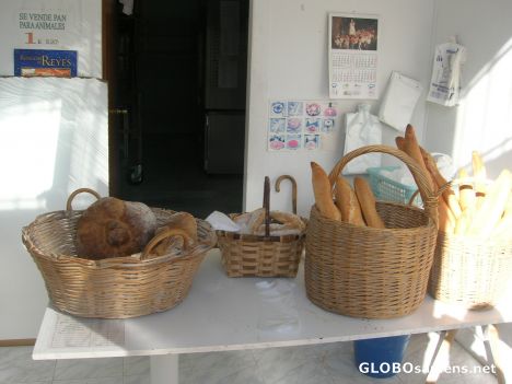 Postcard Galician bread